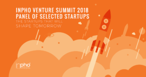 INPHO Venture Summit 2018 panel of selected startups
